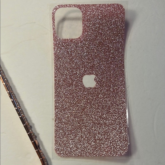Glittery Rose Gold Phone Case - Picture 3 of 11